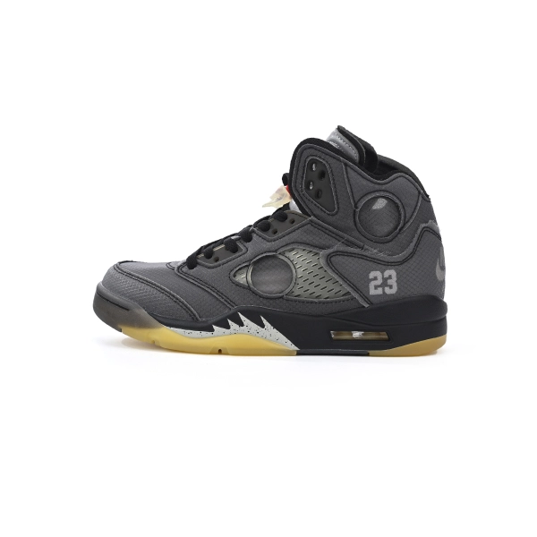 Air Jordan 5 Retro Off-White Black CT8480-001